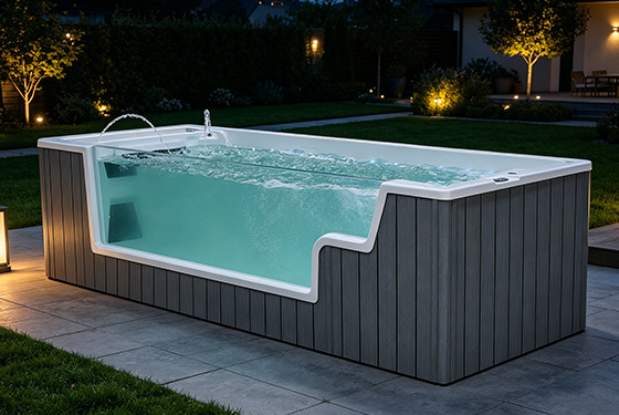 Acrylic Side View Swimming Pool S-8018